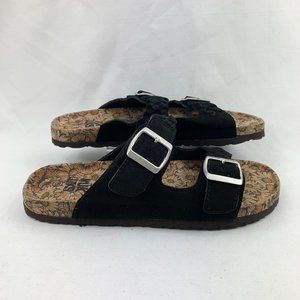 Muk Luks Women's Floral Juliette Terra Turf Suede